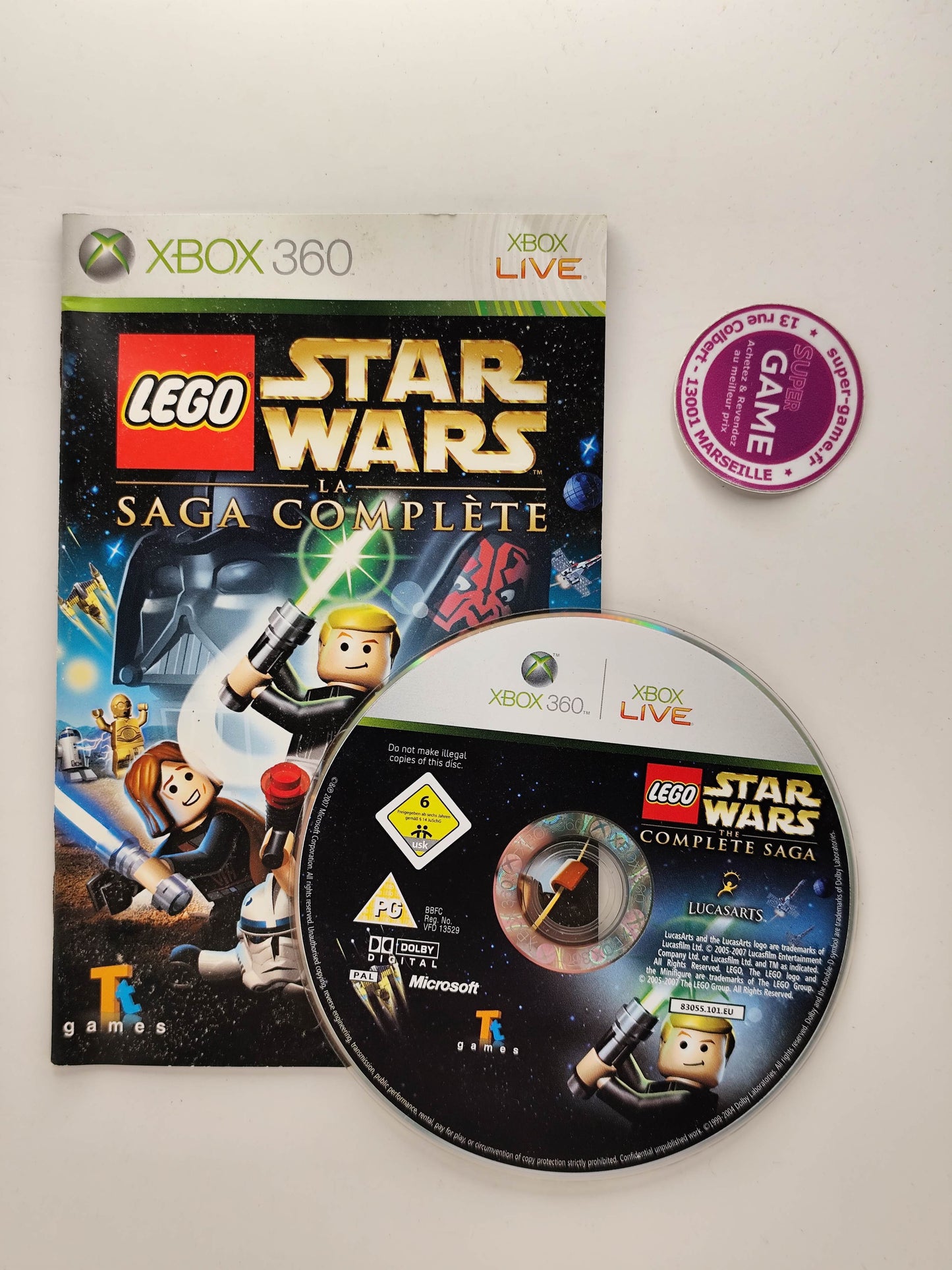LEGO STAR WARS LA SAGA COMPLETE - XBOX360