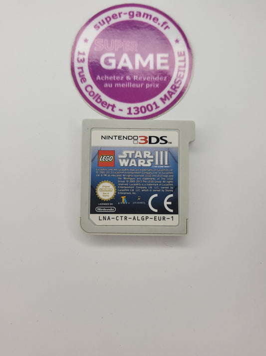 LEGO STAR WARS III THE CLONE WARS - sans boite - 3DS