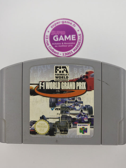 F-1 WORLD GRAND PRIX - sans boite - NINTENDO64