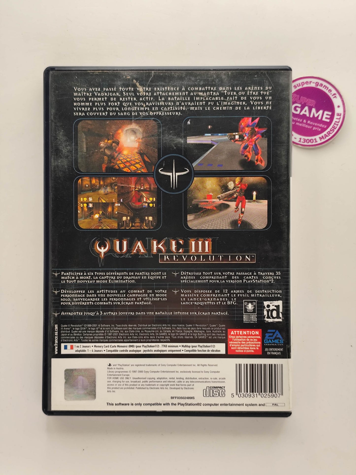 QUAKE 3 REVOLUTION - PS2