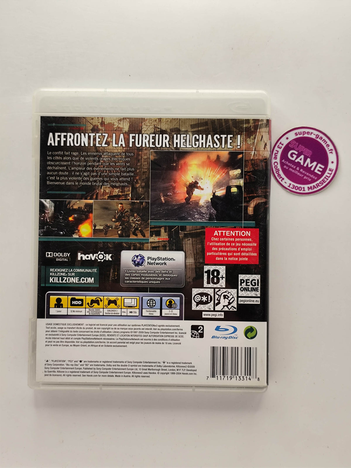 KILLZONE 2 - PS3