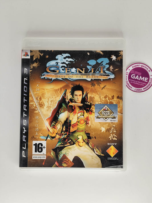 GENJI DAYS OF THE BLADE - PS3