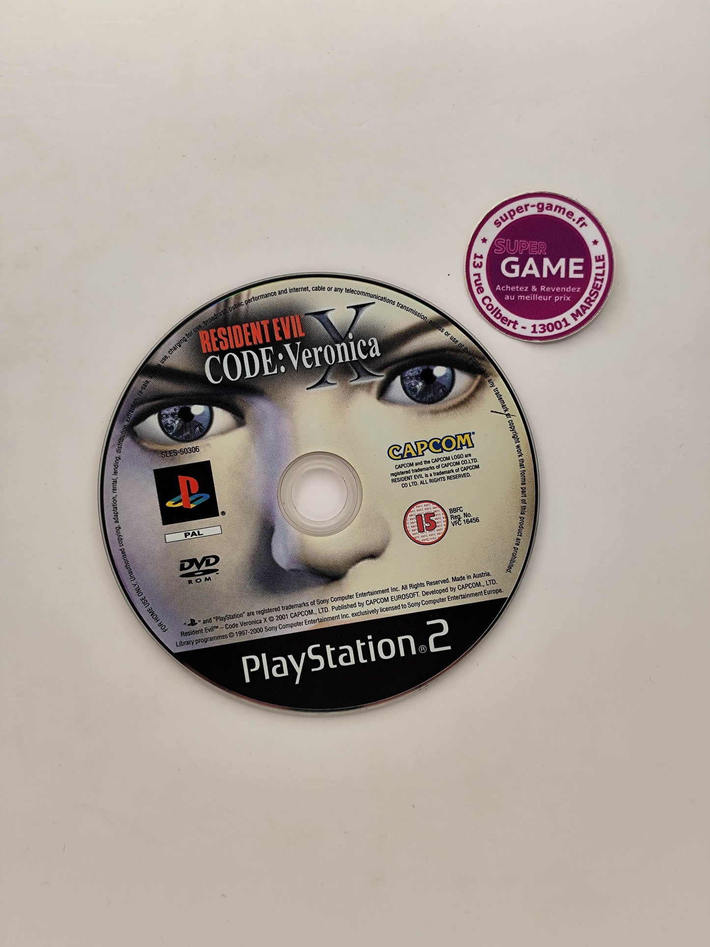 RESIDENT EVIL CODE VERONICA X - PS2