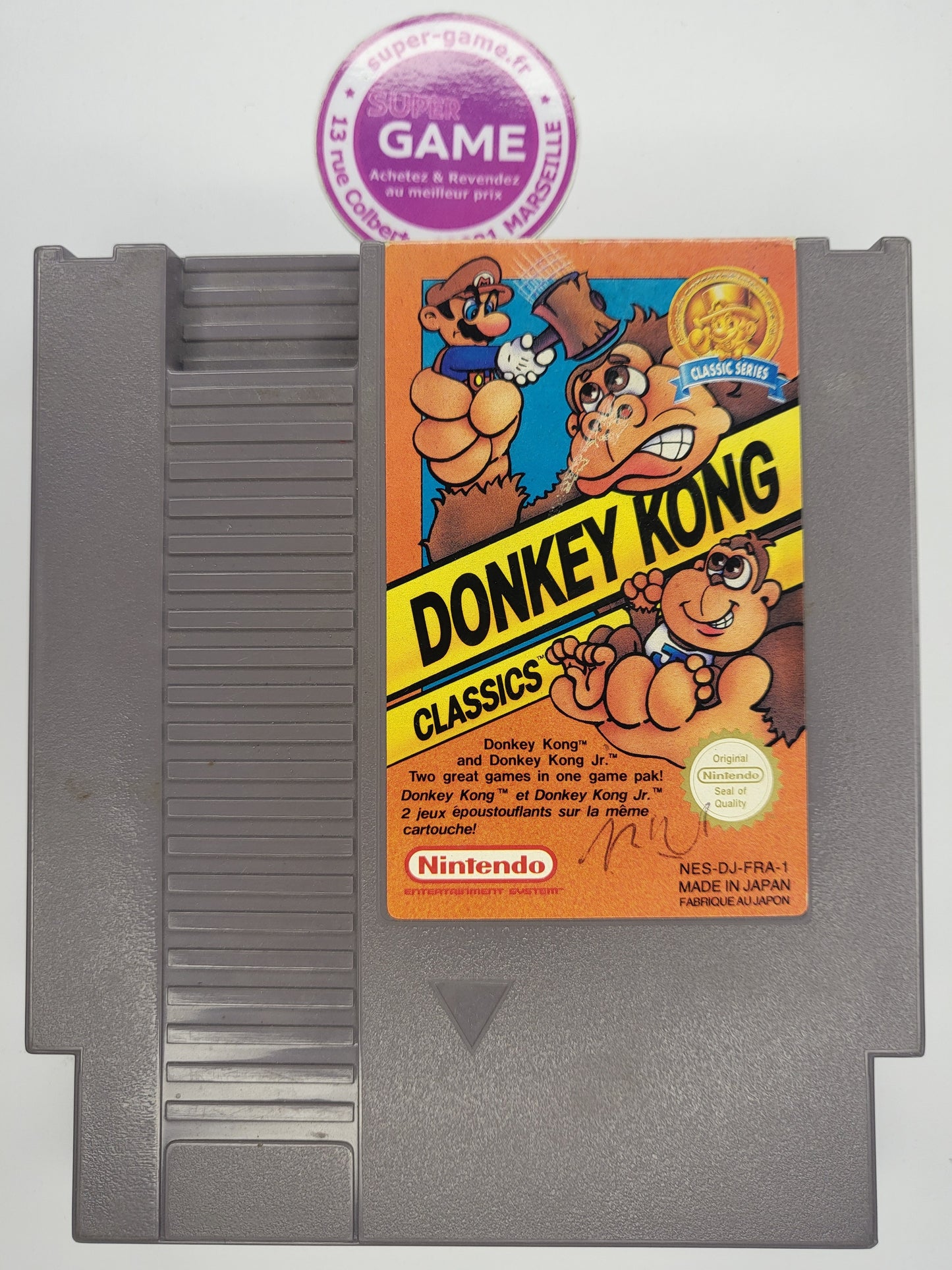 DONKEY KONG CLASSICS - sans boite - NES