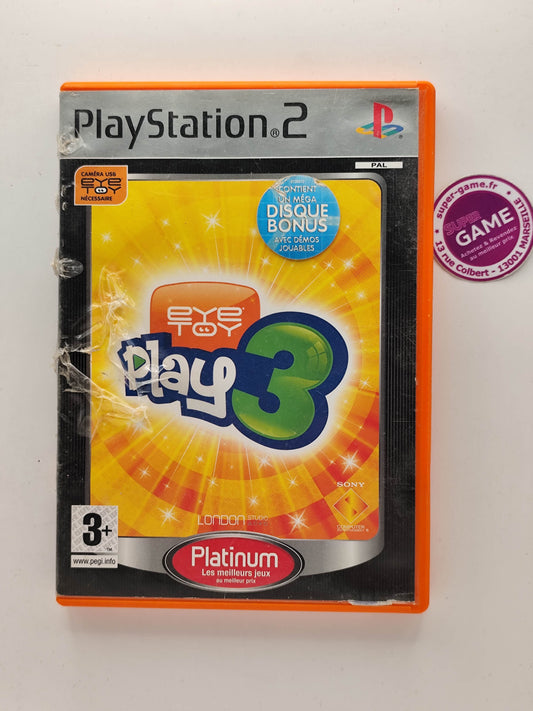EYE TOY PLAY 3 PLATINUM - PS2