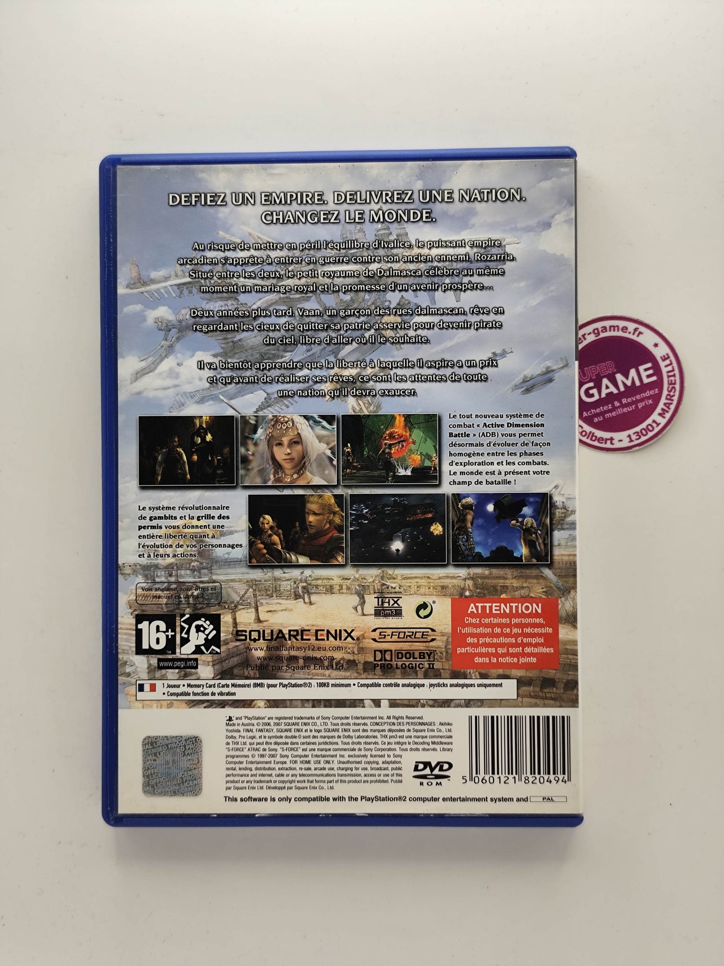FINAL FANTASY XII - PS2