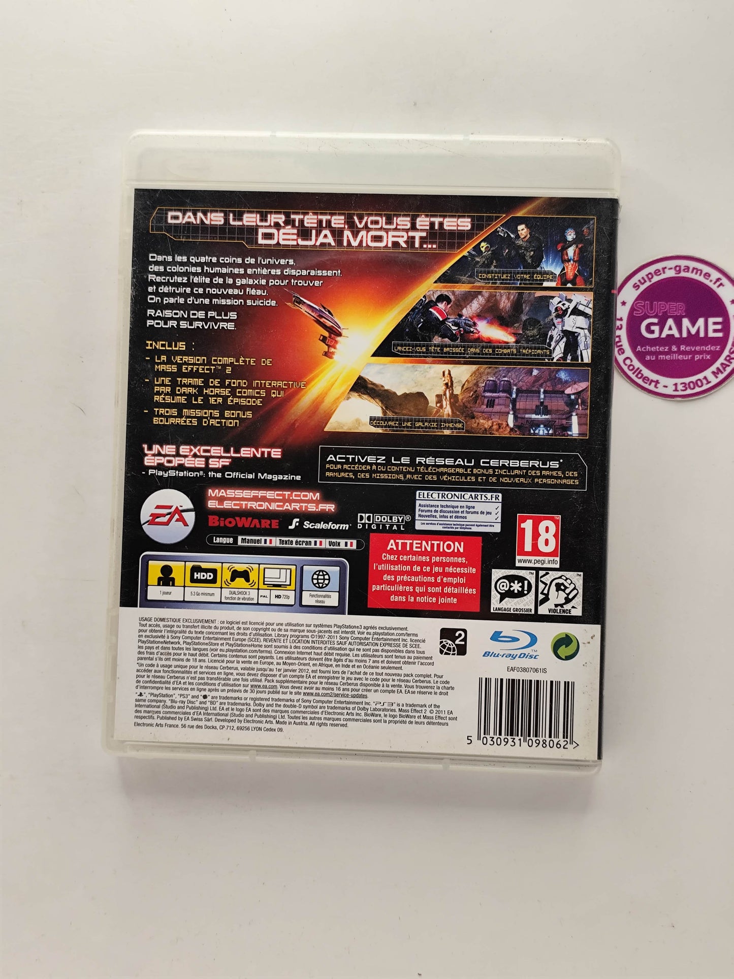 MASS EFFECT 2 - PS3