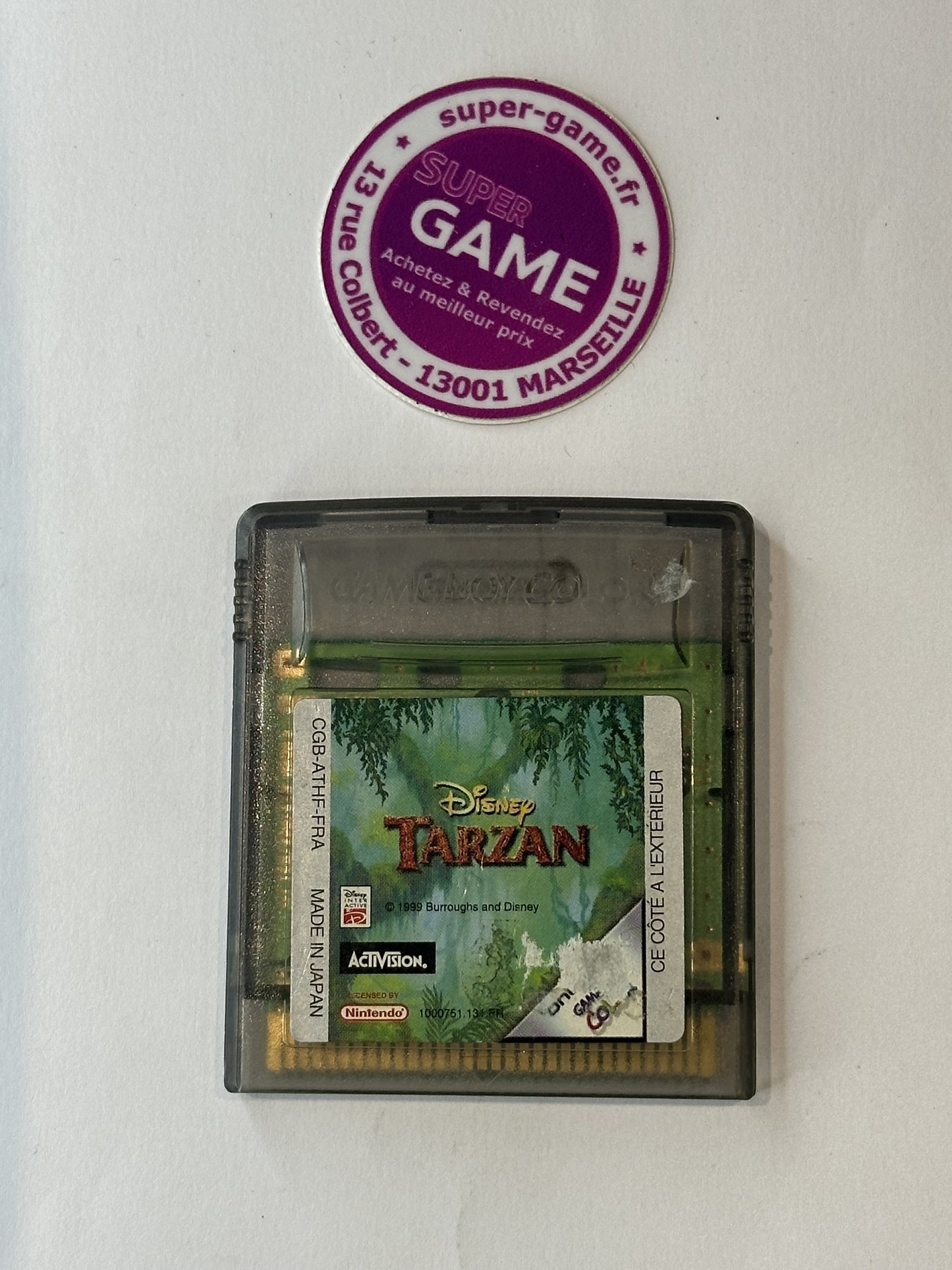 DISNEY TARZAN - sans boite - GAMEBOY COLOR