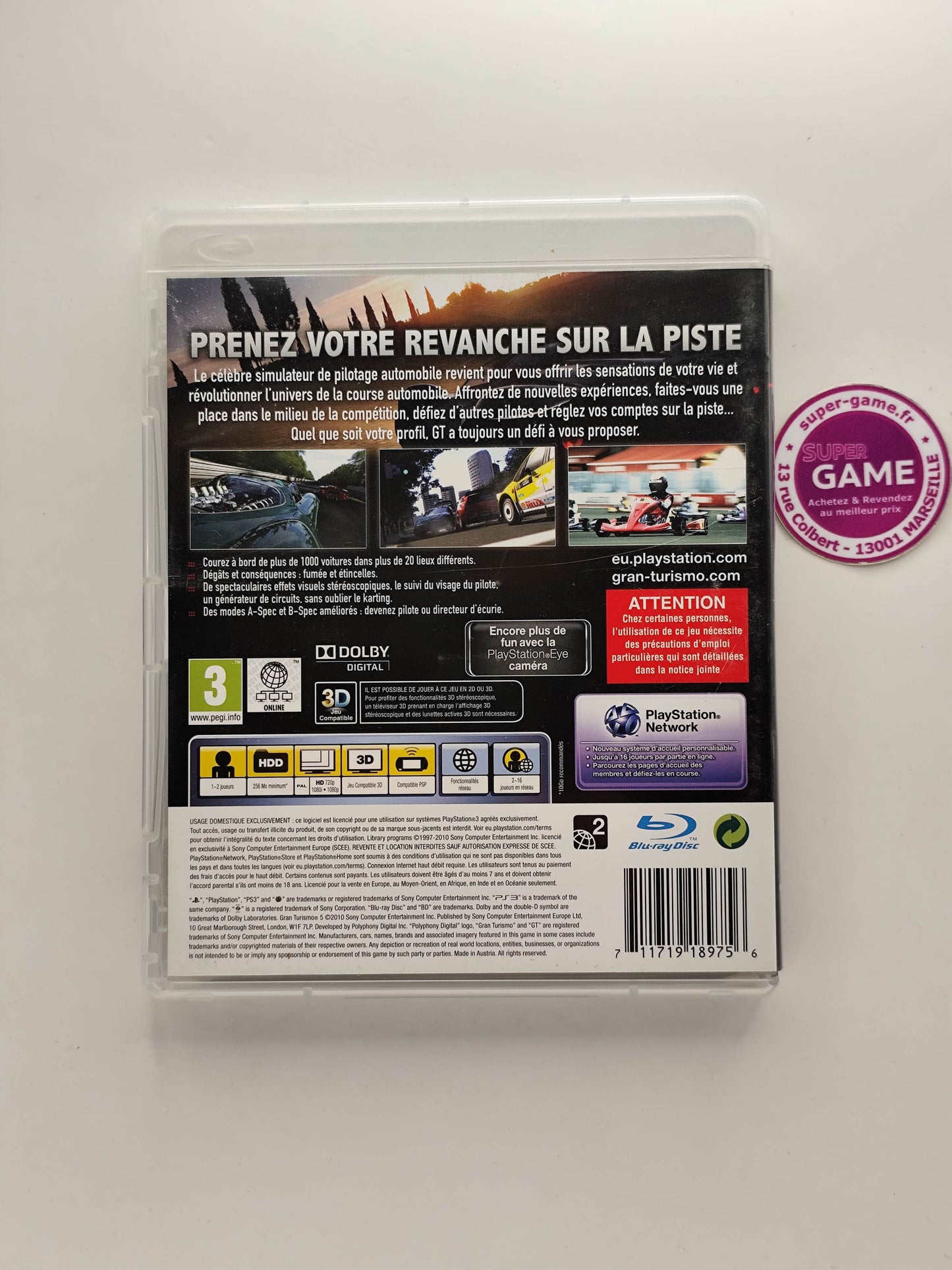 GRAN TURISMO 5 - PS3