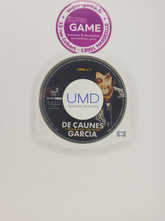 DE CAUNES GARCIA LE MEILLEUR DE NULLE PART UMD N°1 - sans boite - Film PSP