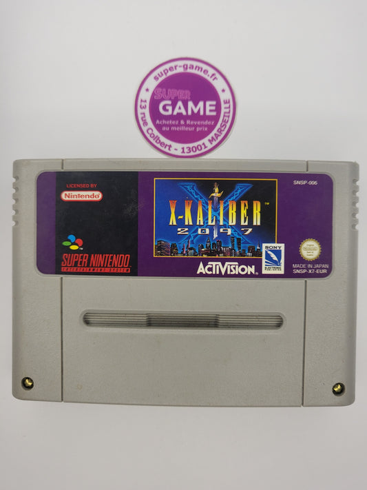 X-KALIBER 2097 - sans boite - SNES