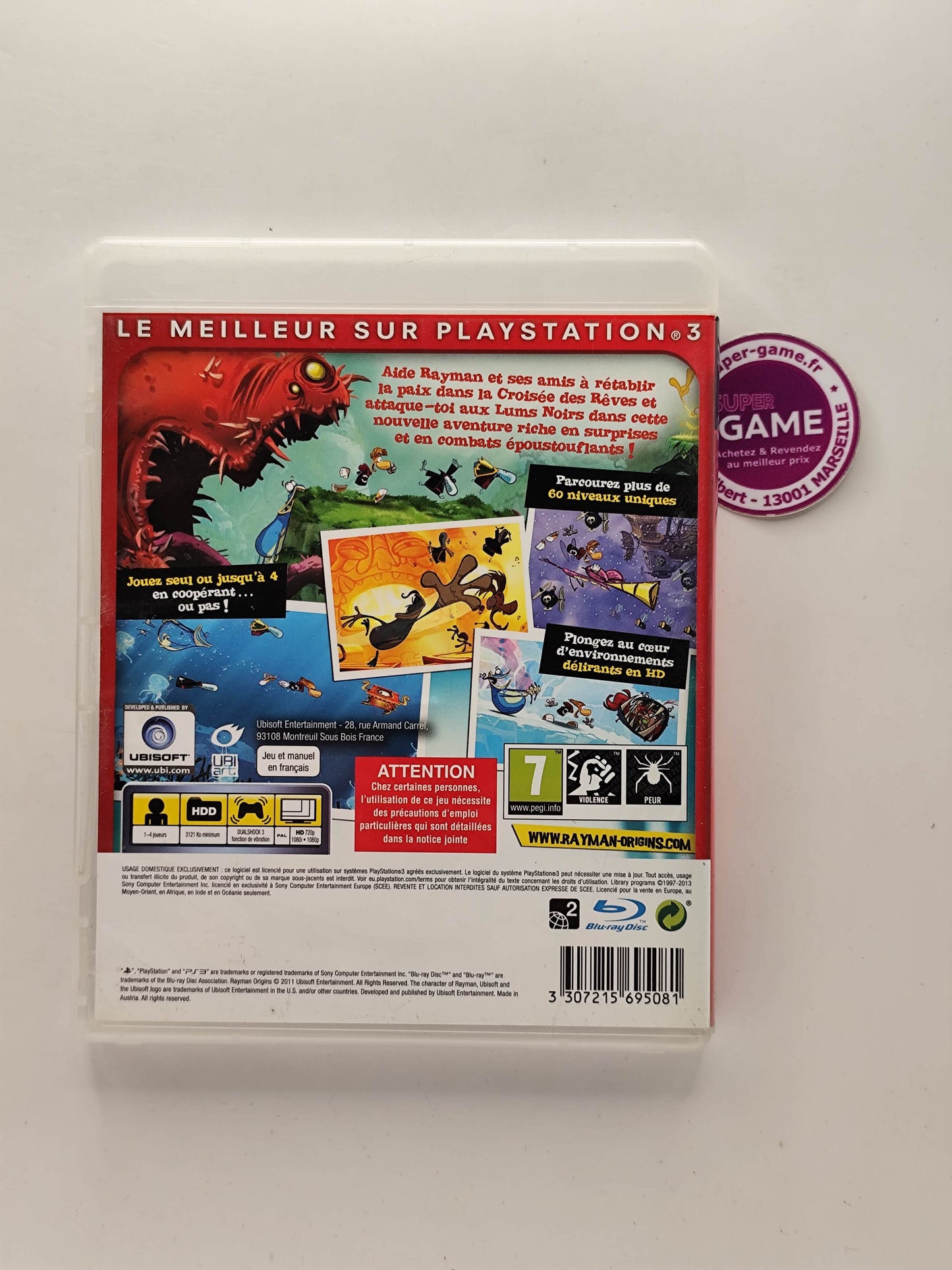 RAYMAN ORIGINS - Essentials - PS3