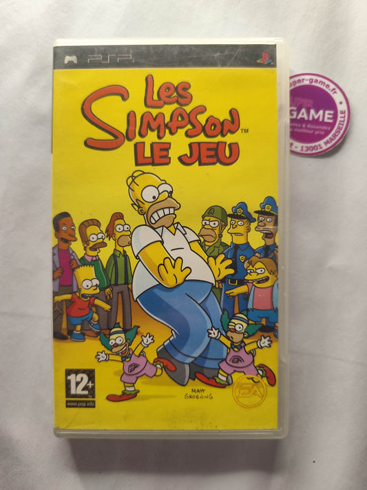 LES SIMPSONS, LE JEU - PSP