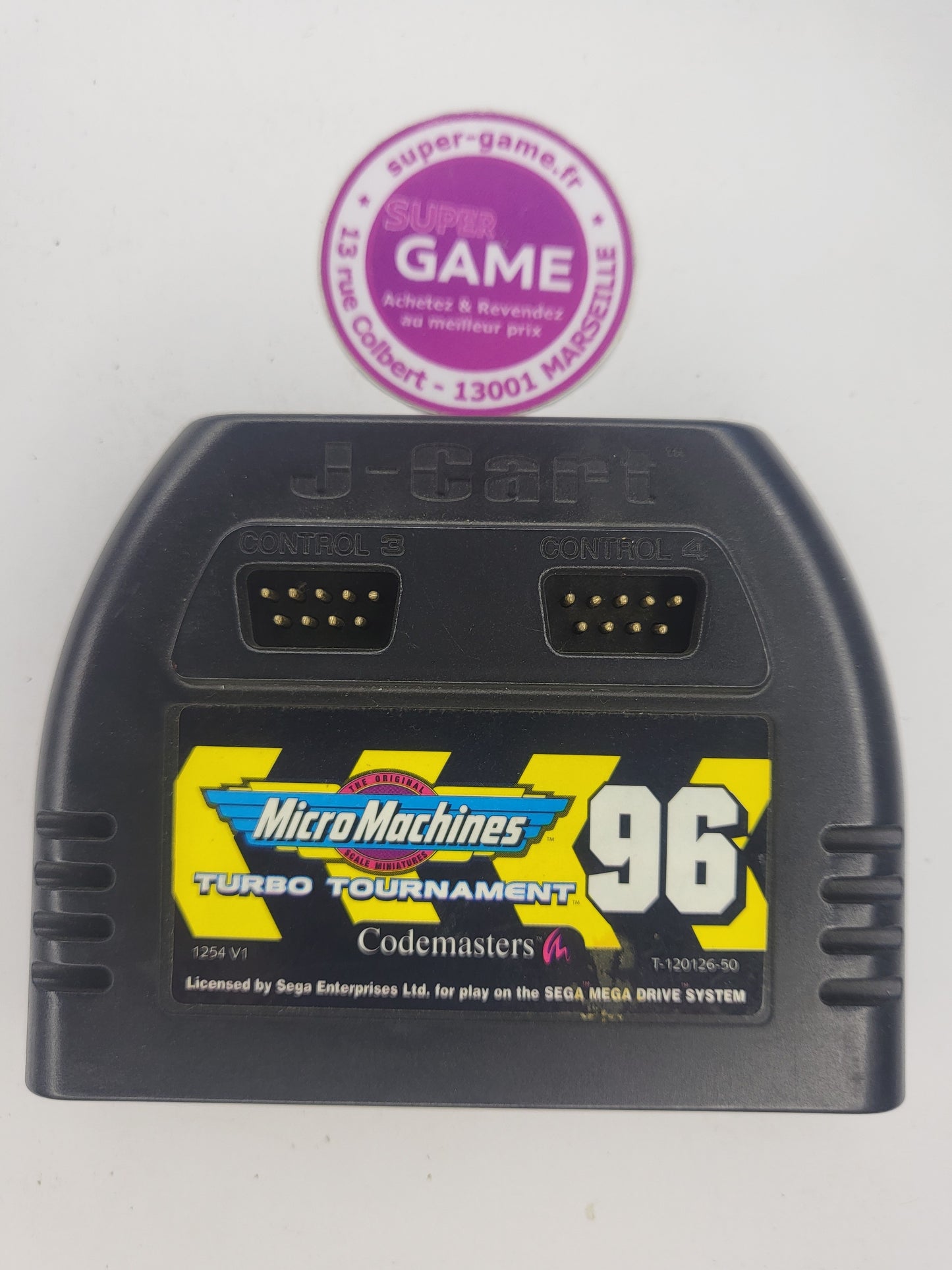 MICRO MACHINES TURBO TOURNAMENT 96 - sans boite - MEGADRIVE