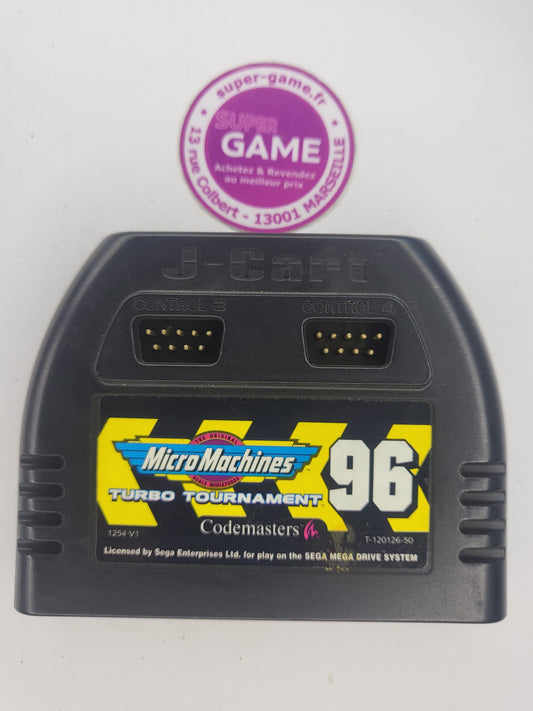 MICRO MACHINES TURBO TOURNAMENT 96 - sans boite - MEGADRIVE