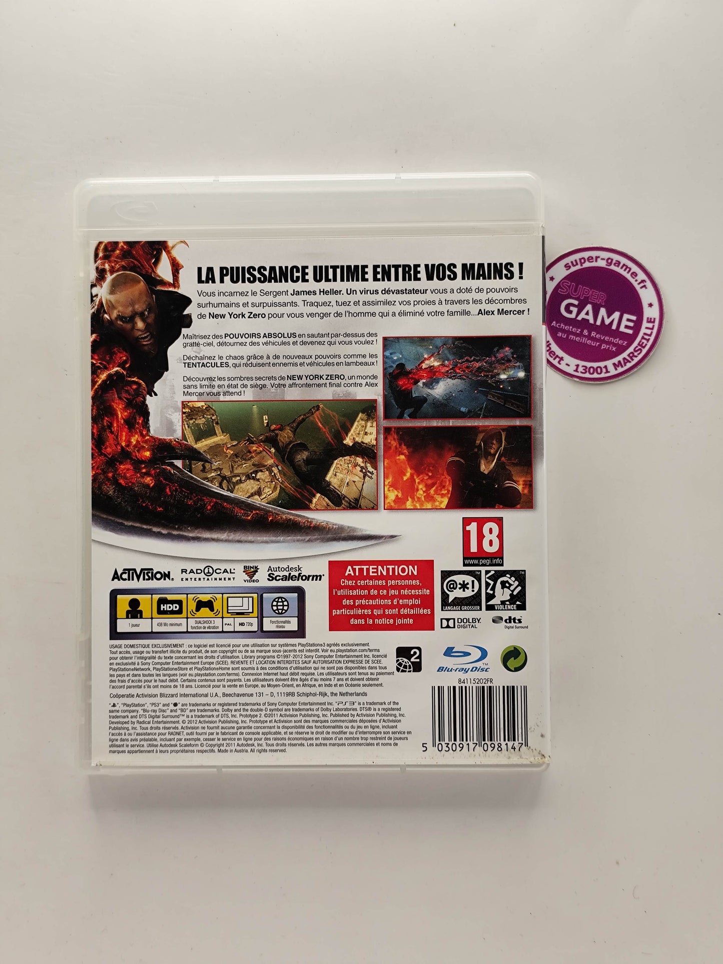 PROTOTYPE 2 - PS3