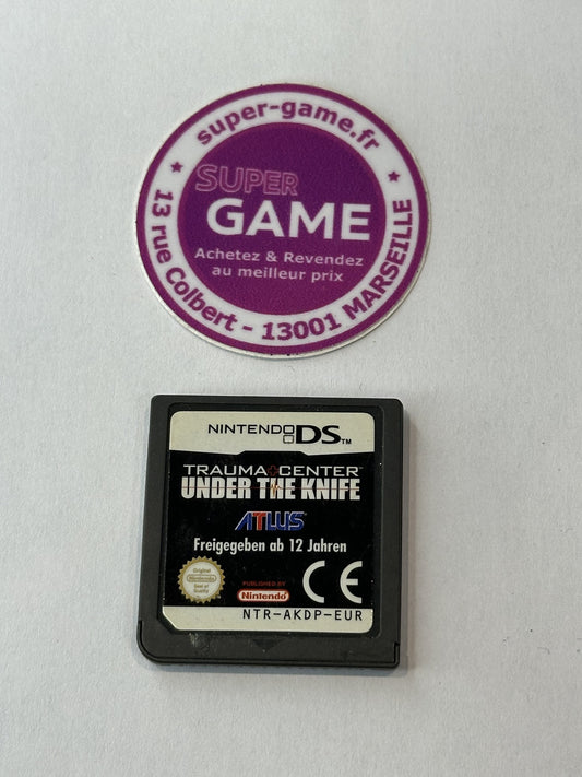 TRAUMA CENTER UNDER THE KNIFE - sans boite - DS
