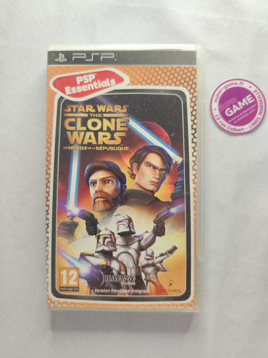 STAR WARS CLONE WARS - Essentials - PSP