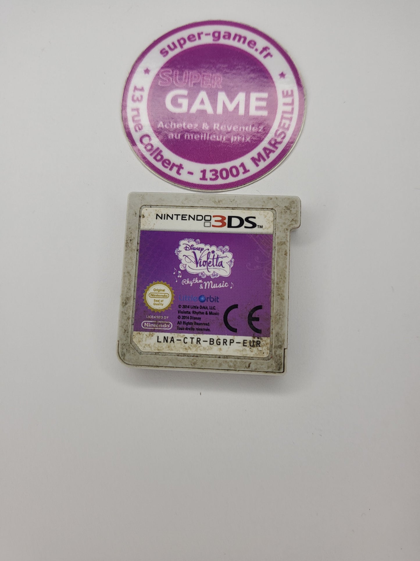 DISNEY VIOLETTA RHYTHM & MUSIC - sans boite - 3DS