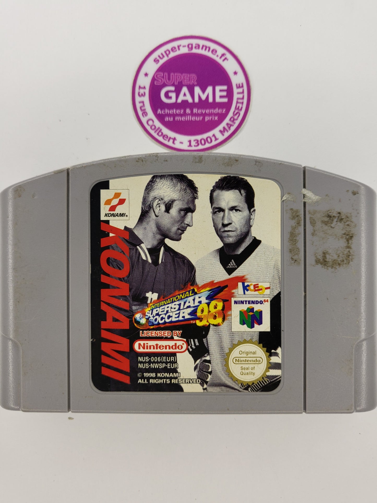 INTERNATIONAL SUPERSTAR SOCCER 98 - sans boite - NINTENDO64