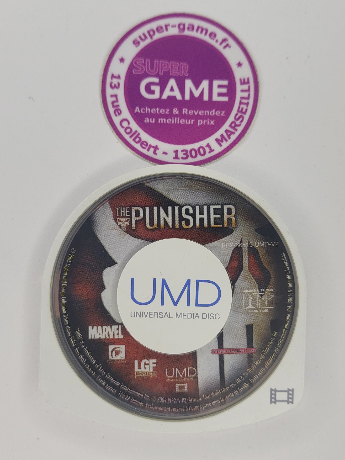 THE PUNISHER - sans boite - Film PSP