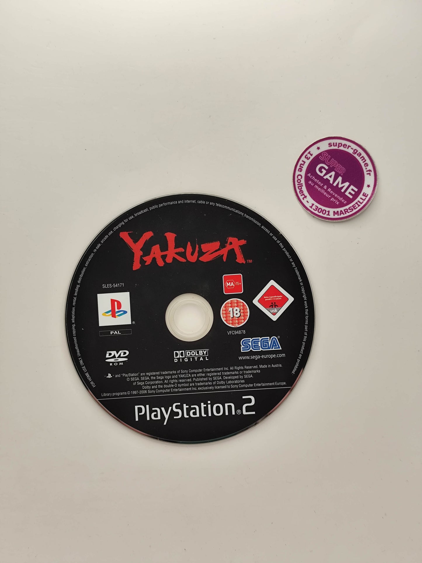 YAKUZA - PS2