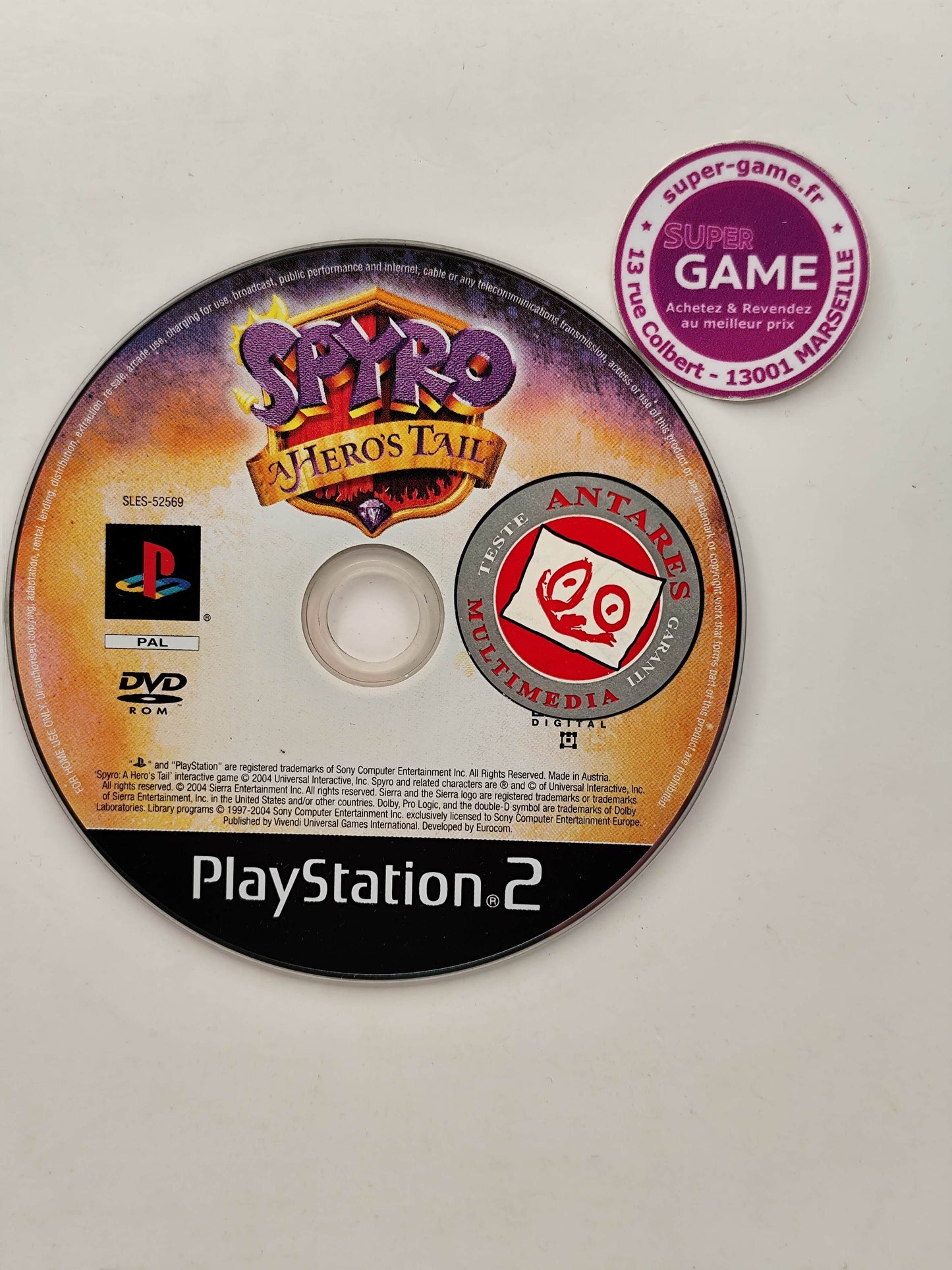 SPYRO A HERO'S TAIL - PS2