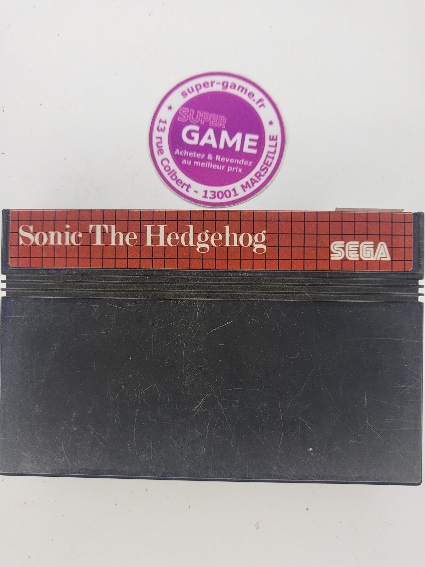 SONIC THE HEDGEHOG - sans boite - MASTER SYSTEM