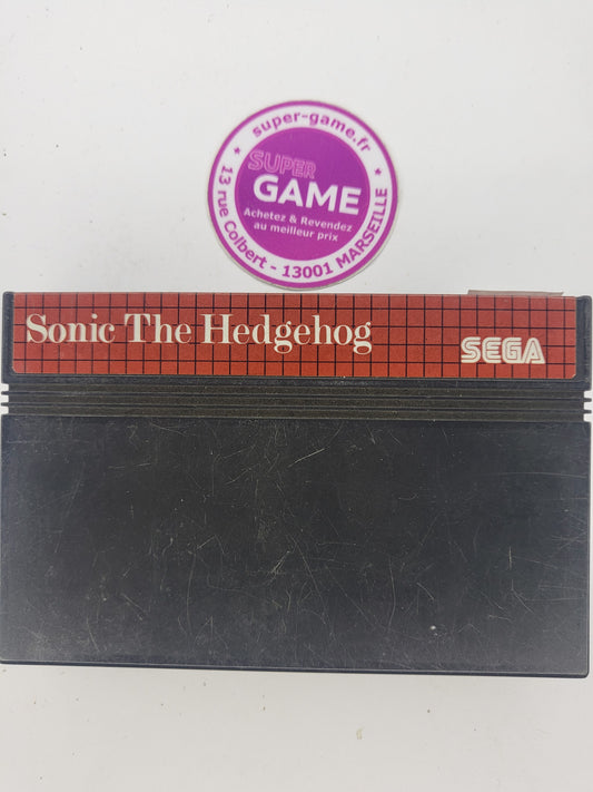 SONIC THE HEDGEHOG - sans boite - MASTER SYSTEM