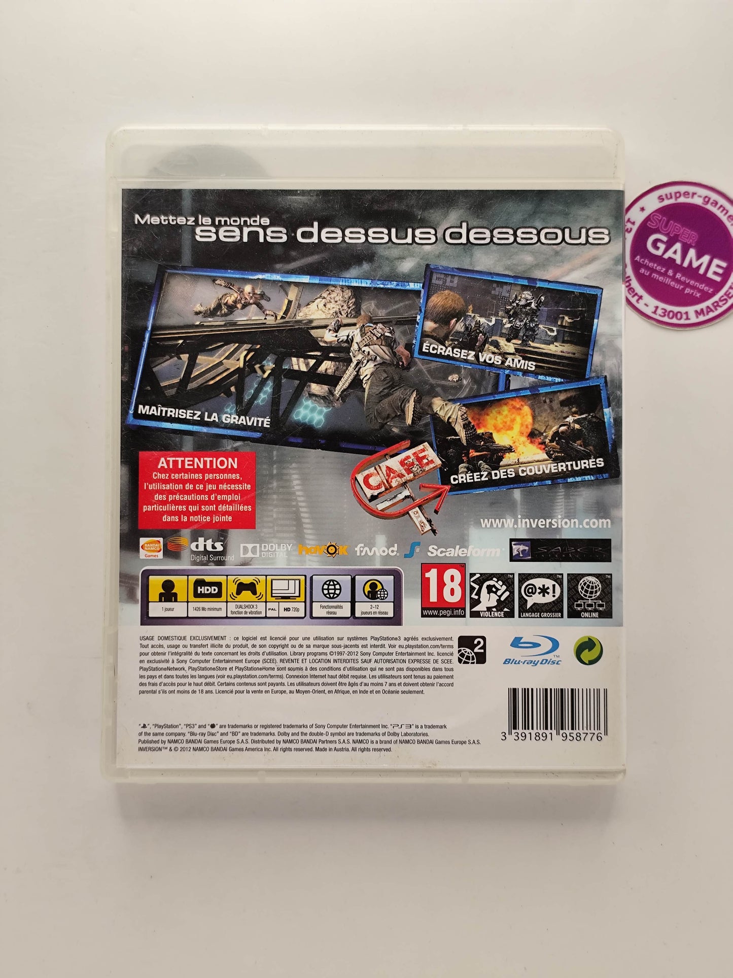 INVERSION - PS3