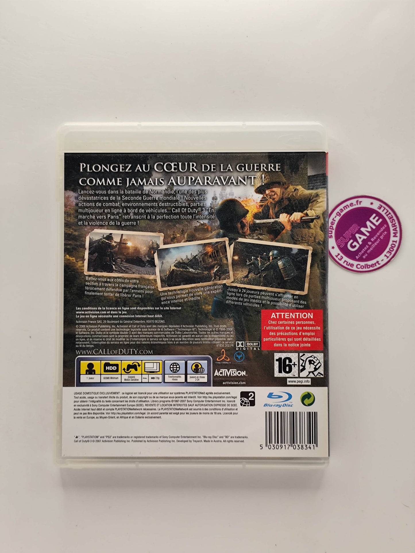 CALL OF DUTY 4 MODERN WARFARE - PS3