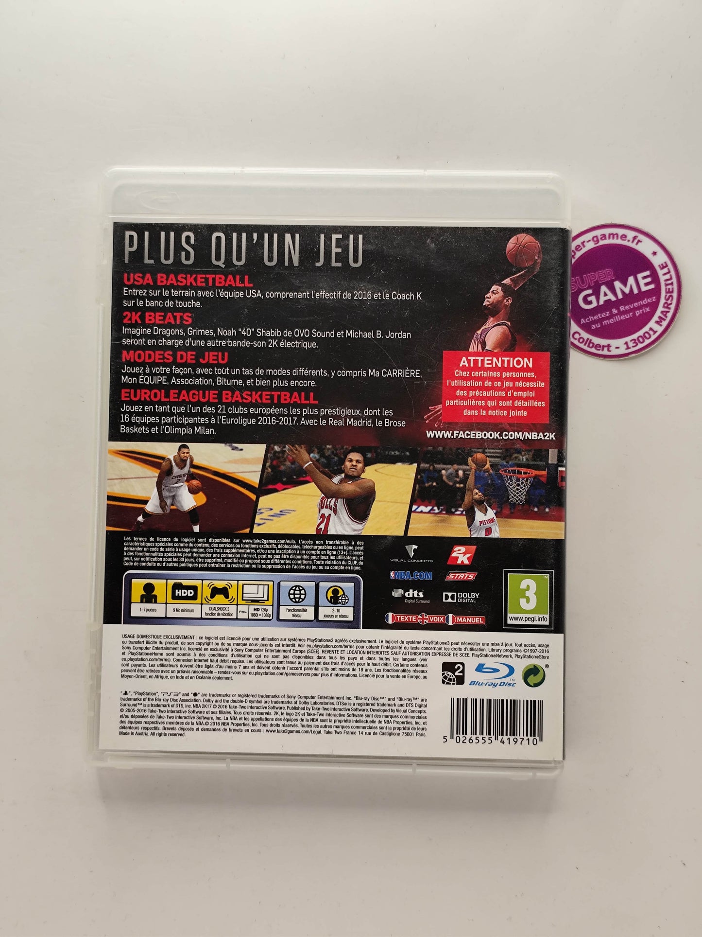 NBA 2K17 - PS3
