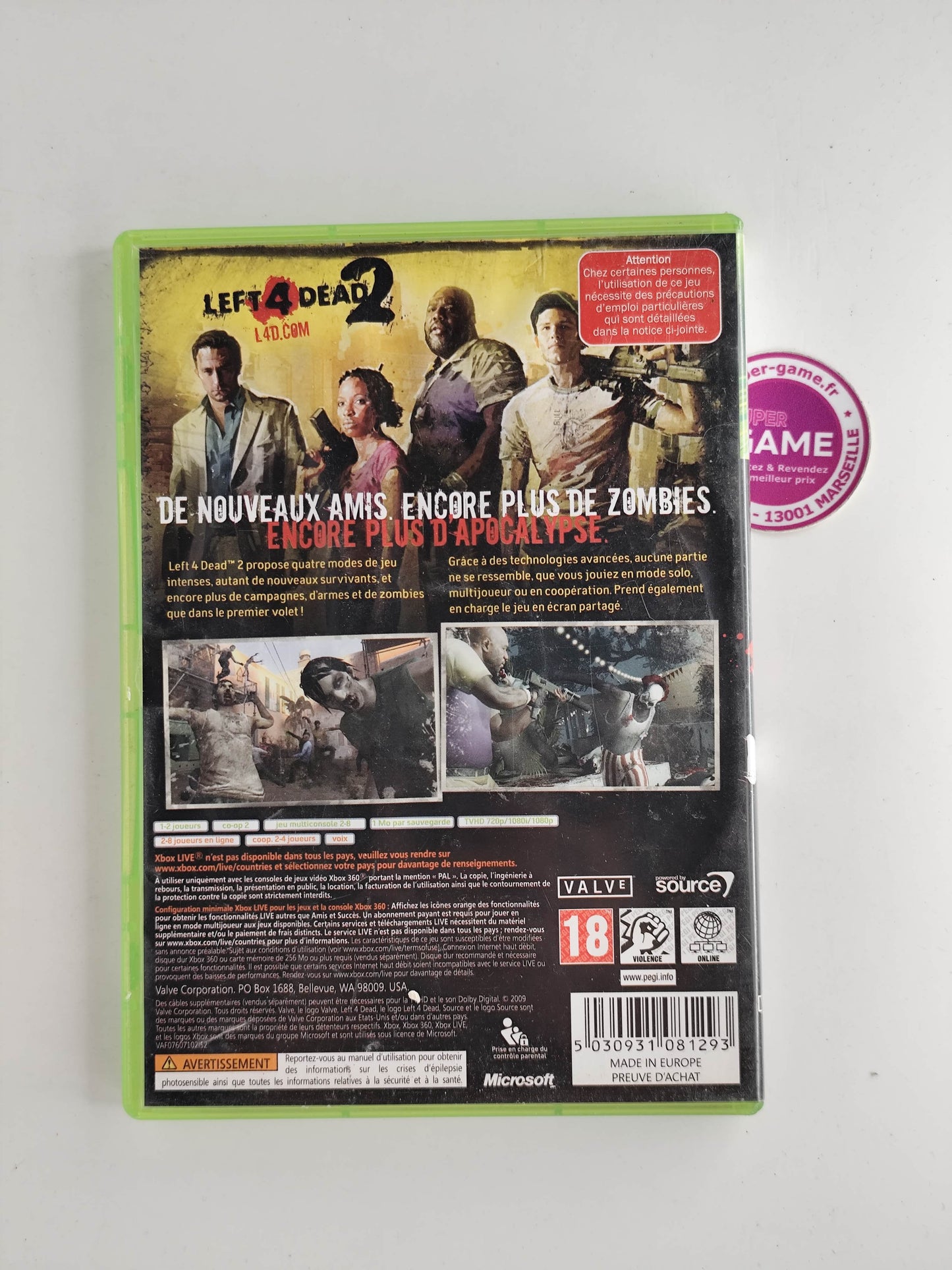 LEFT 4 DEAD - XBOX360