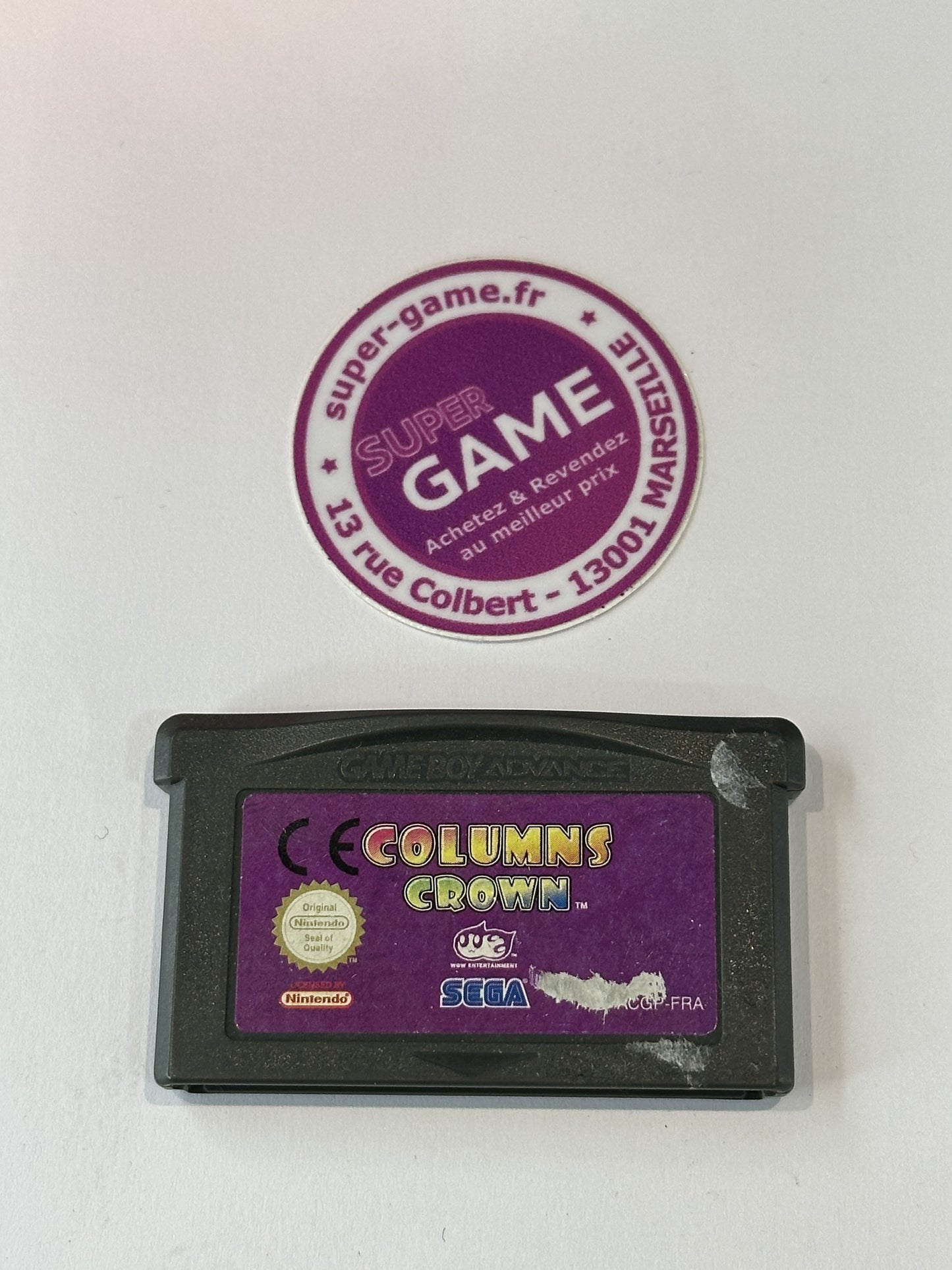 COLUMNS CROWN - sans boite - GAMEBOY ADVANCE