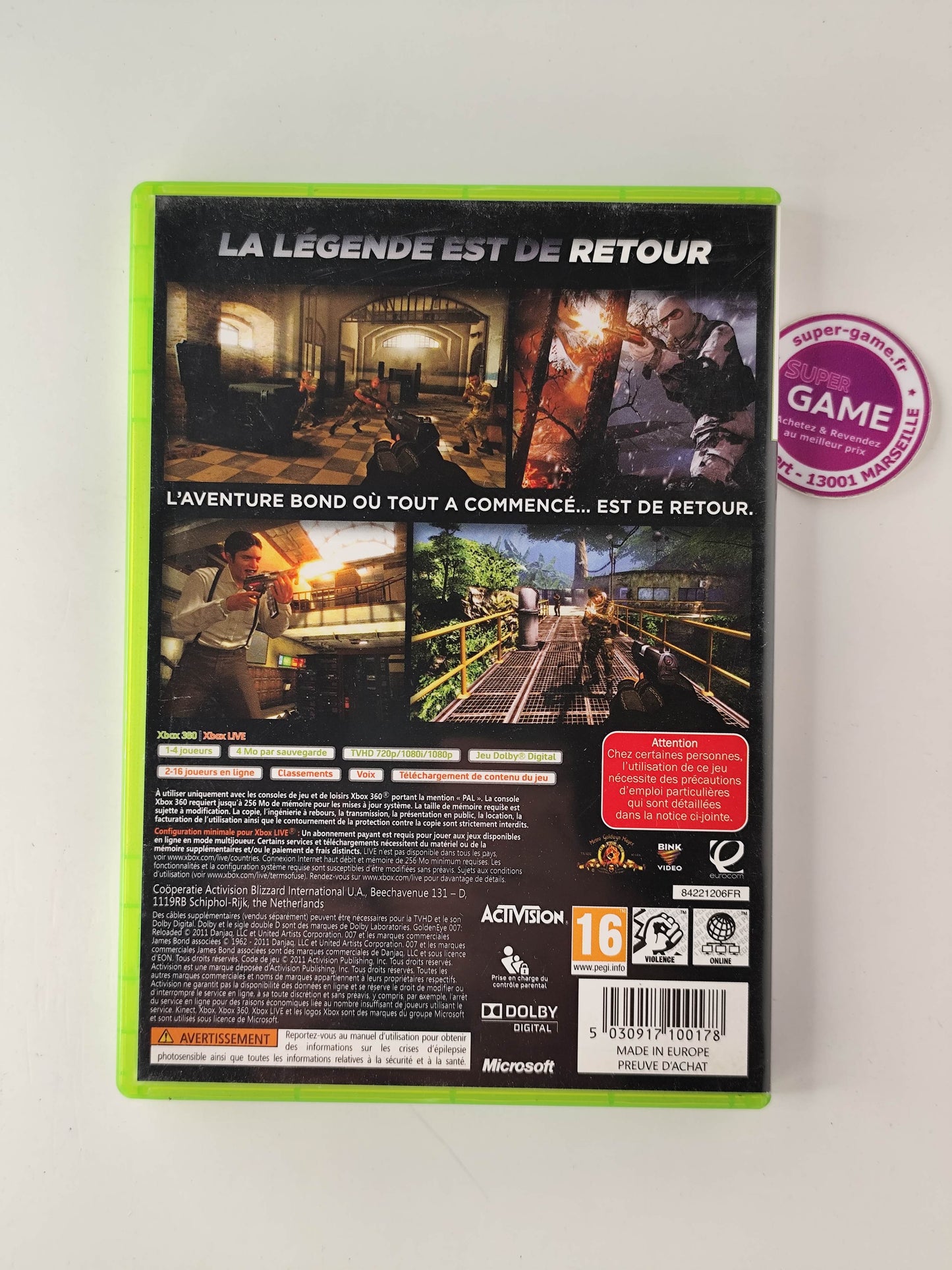 GOLDENEYE 007 RELOADED - XBOX360