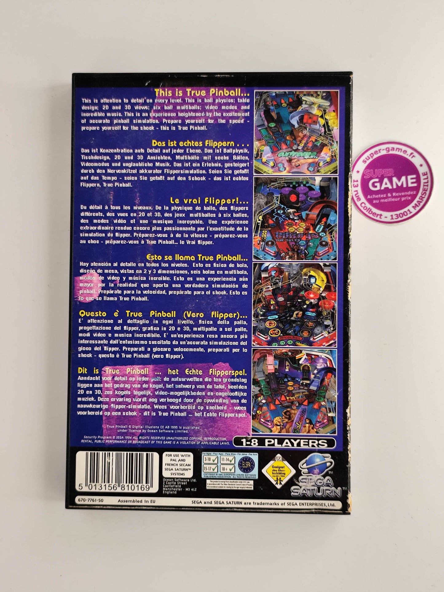 TRUE PINBALL - Saturn