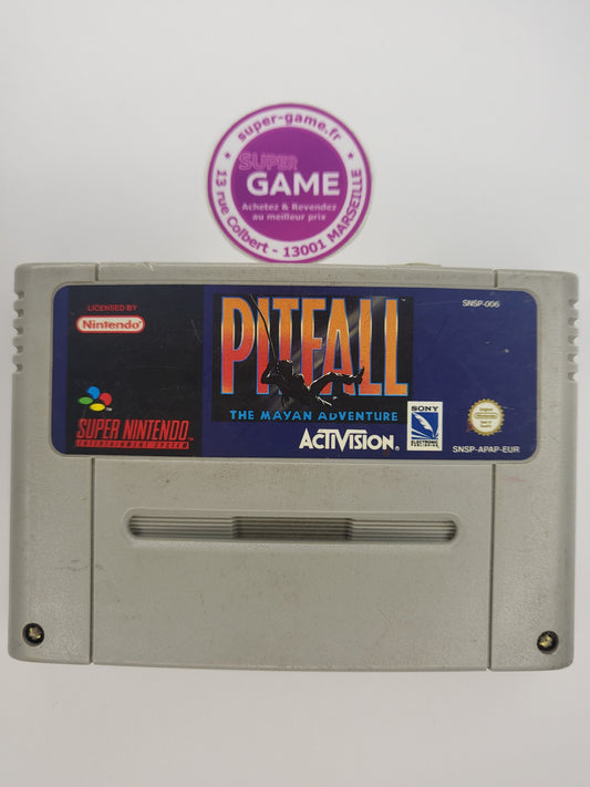 PITFALL THE MAYAN ADVENTURE - sans boite - SNES
