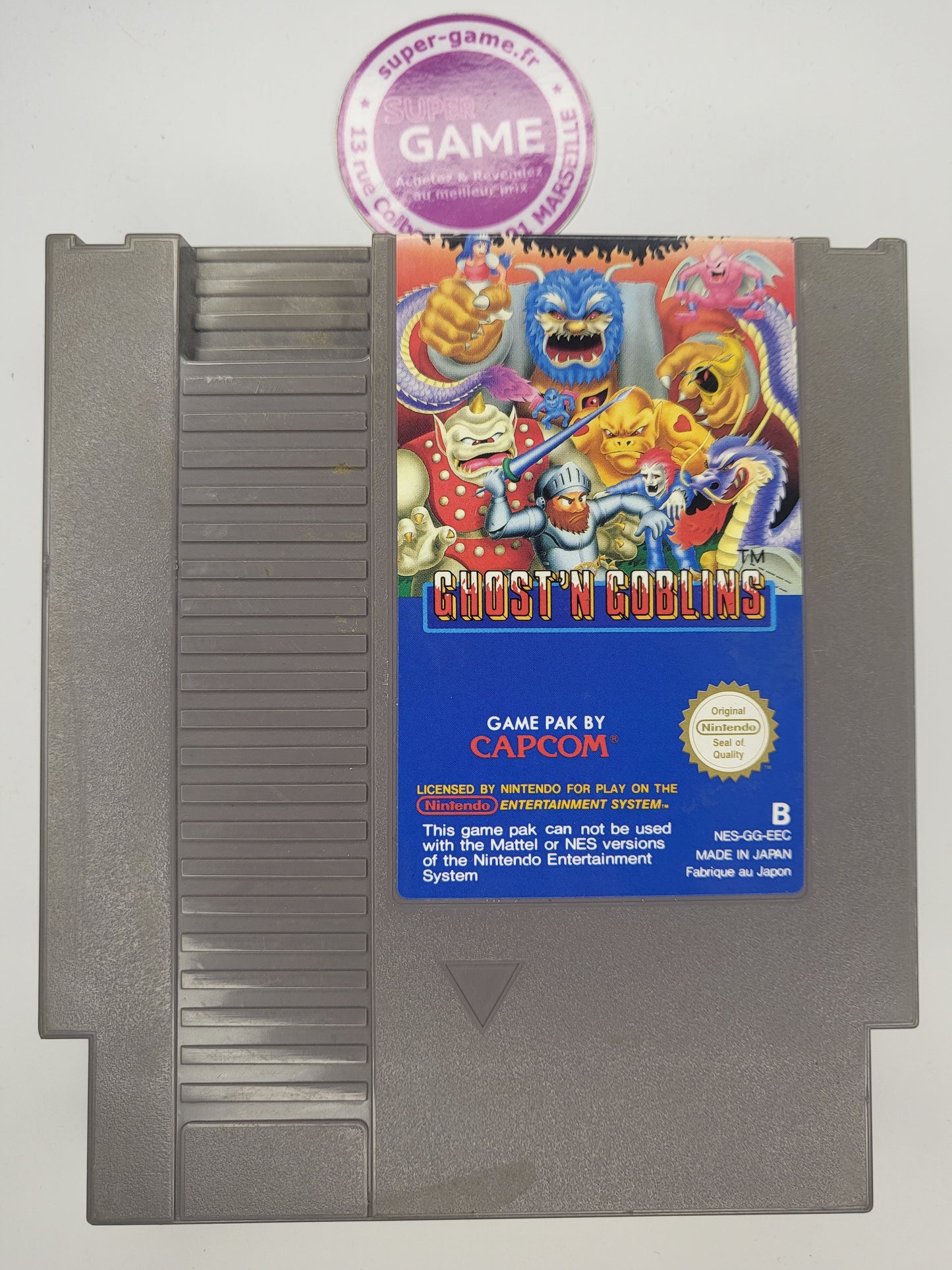 GHOST'N GOBLINS - sans boite - NES