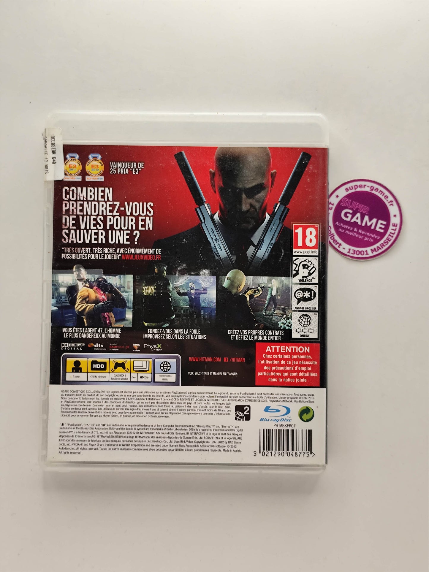 HITMAN ABSOLUTION - PS3