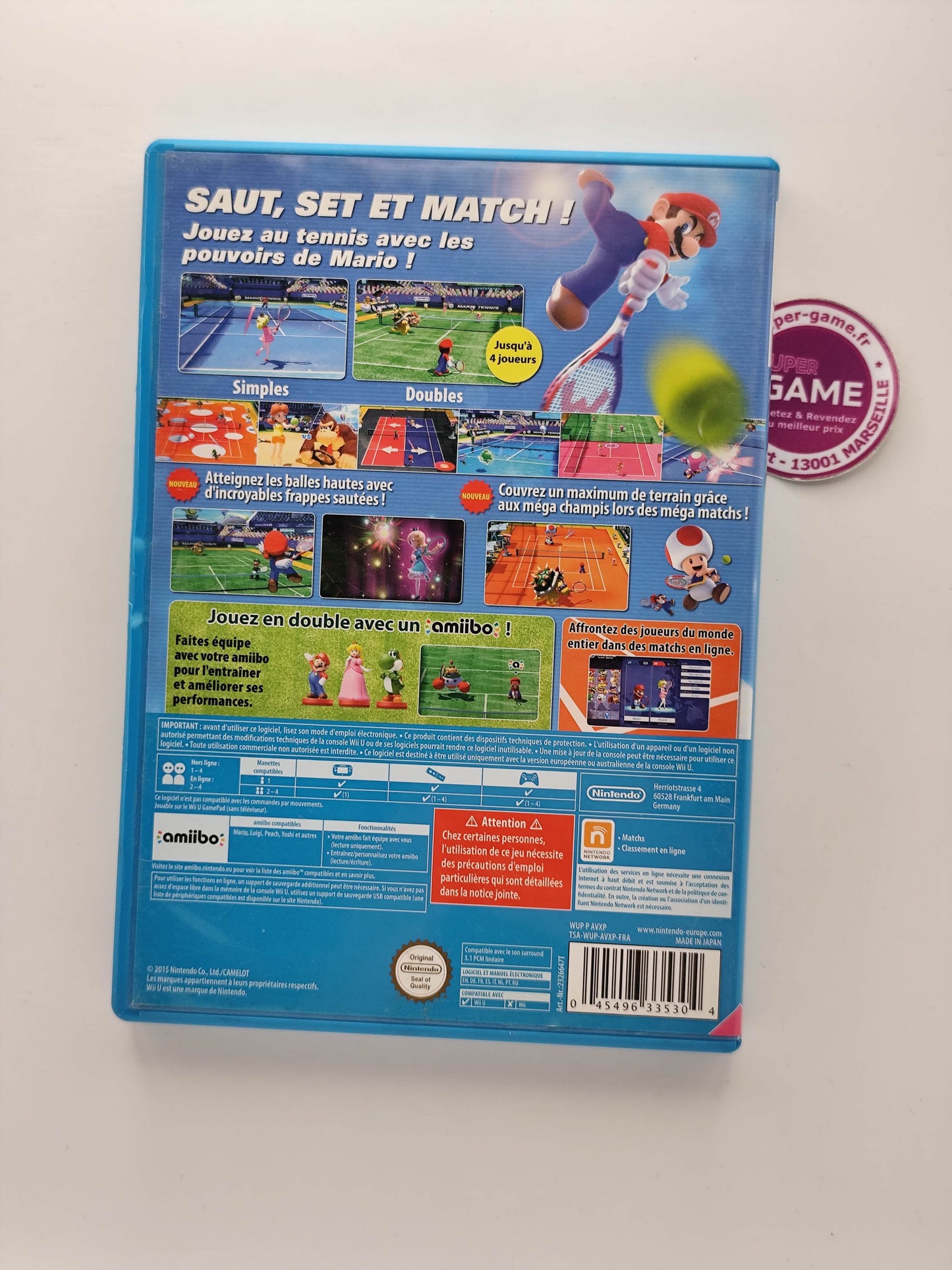 MARIO TENNIS ULTRA SMASH - Wii U