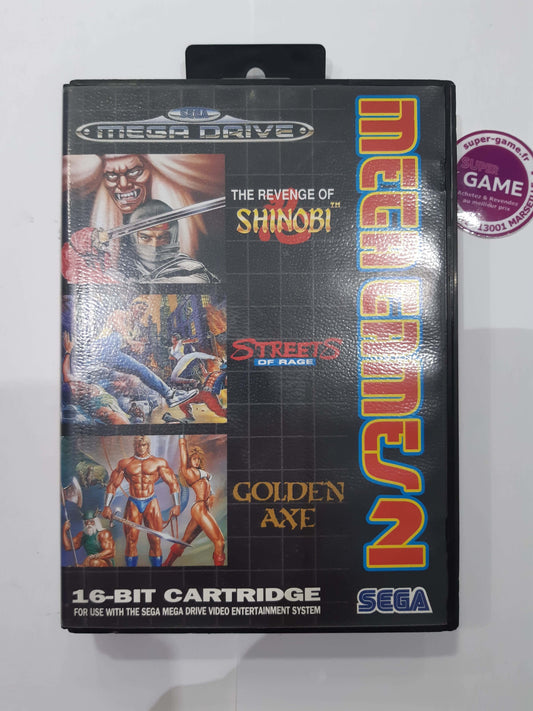MEGA GAMES 2 - The Revenge of Shinobi - Streets of Rage - Golden Axe