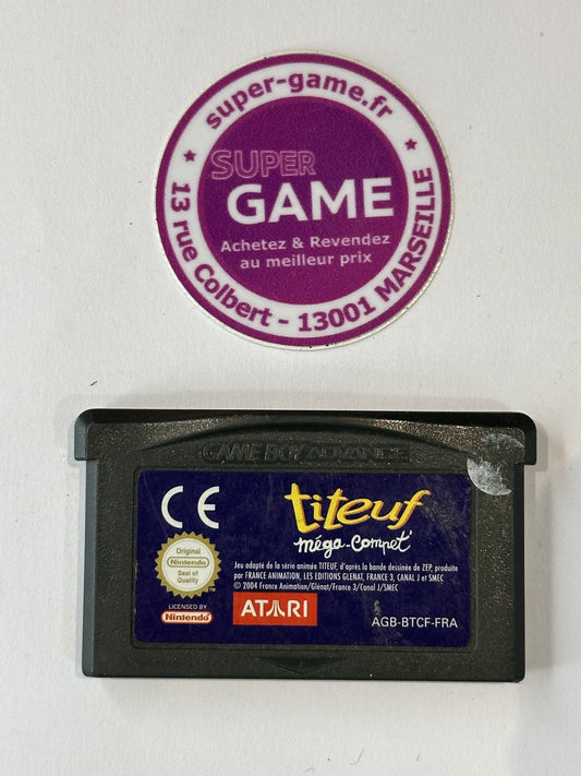 TITEUF MEGA-COMPET' - sans boite - GAMEBOY ADVANCE