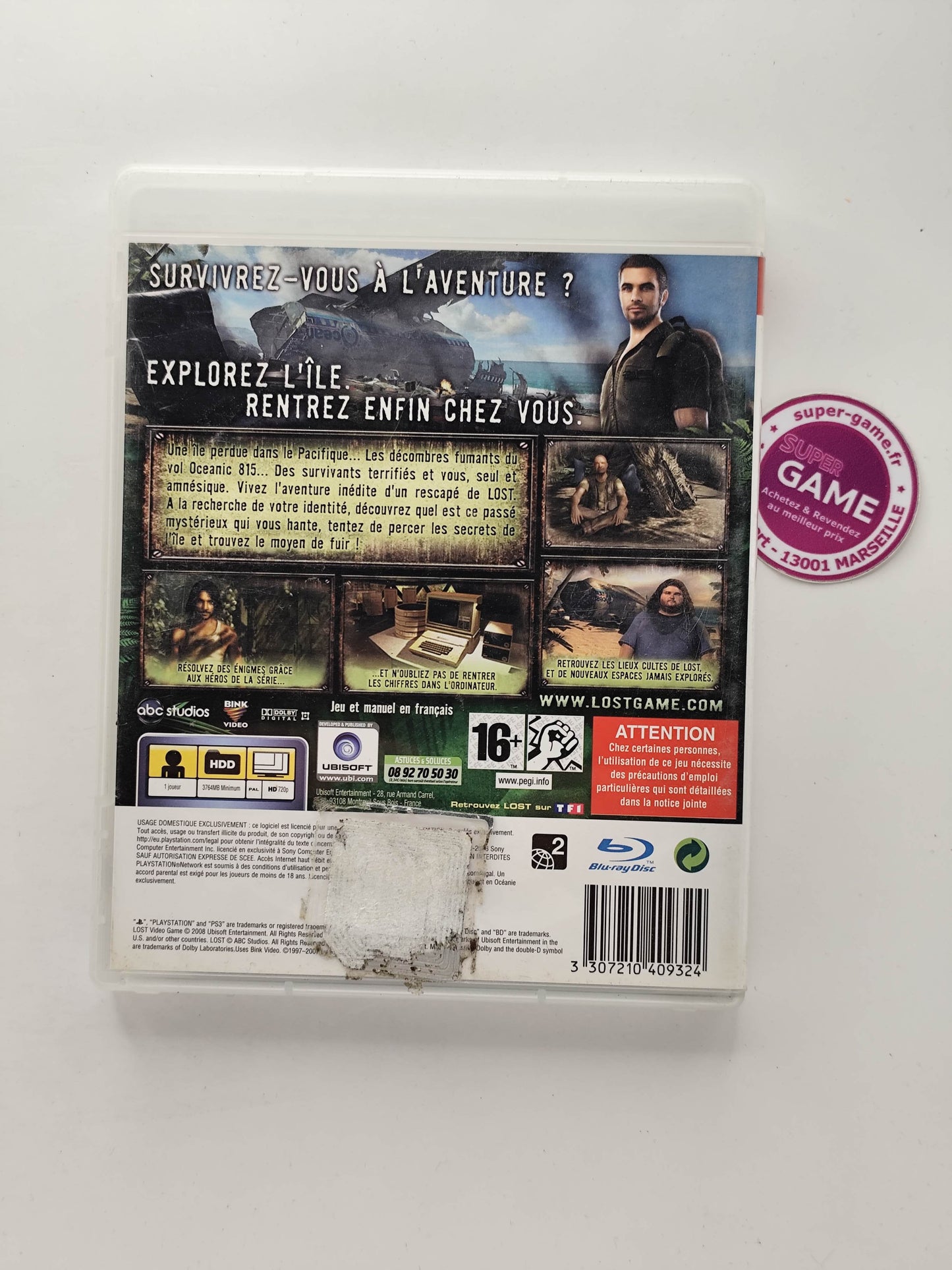 LOST LES DISPARUS - PS3