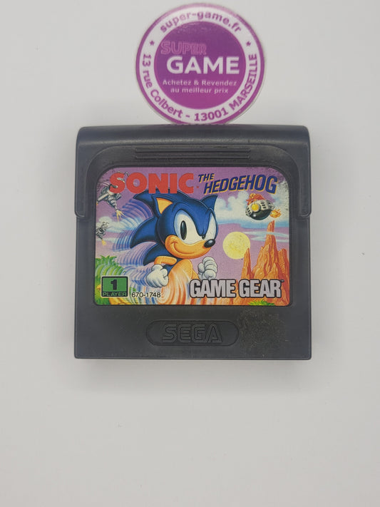 SONIC THE HEDGEHOG - sans boite - GAMEGEAR