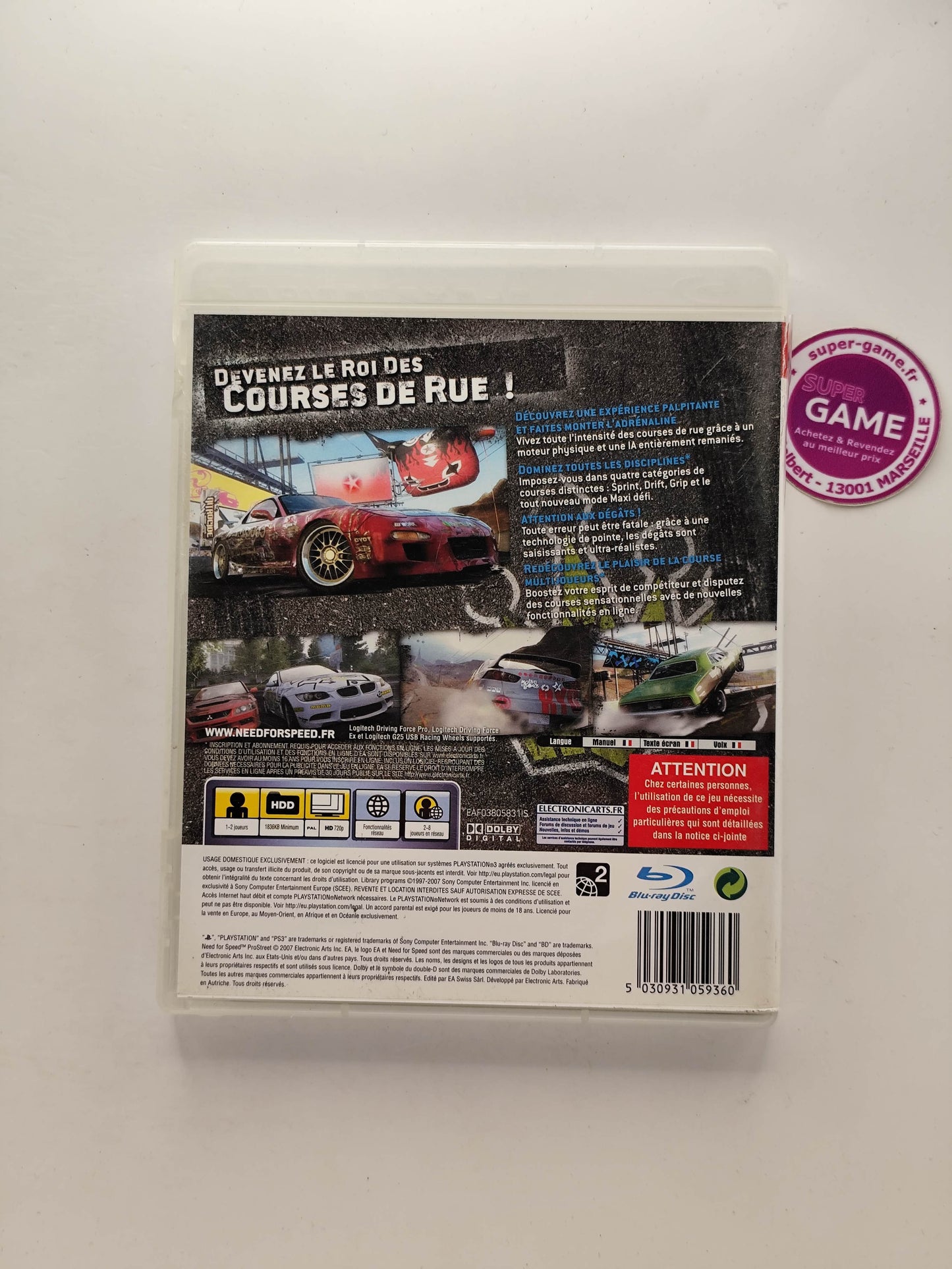 NEED FOR SPEED PROSTREET - PS3