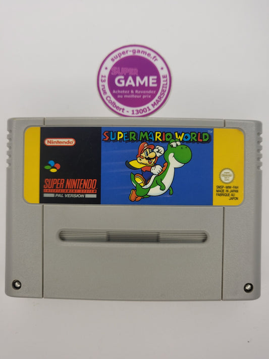 SUPER MARIO WORLD - sans boite - SNES