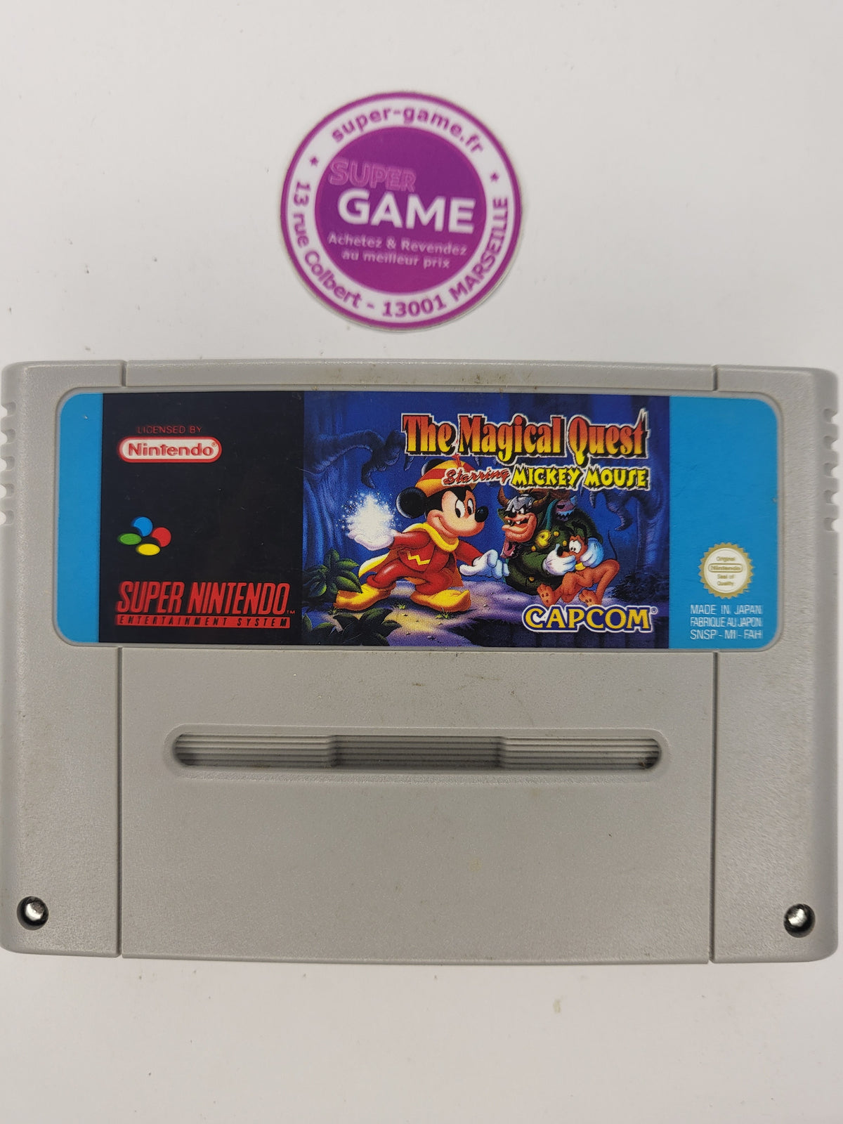 THE MAGICAL QUEST STARRING MICKEY MOUSE - sans boite - SNES