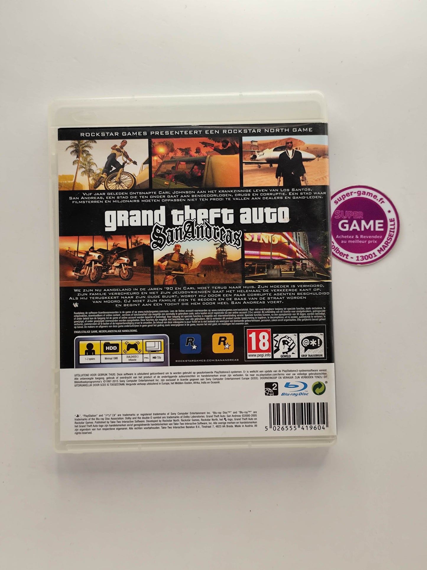 GTA SAN ANDREAS - PS3