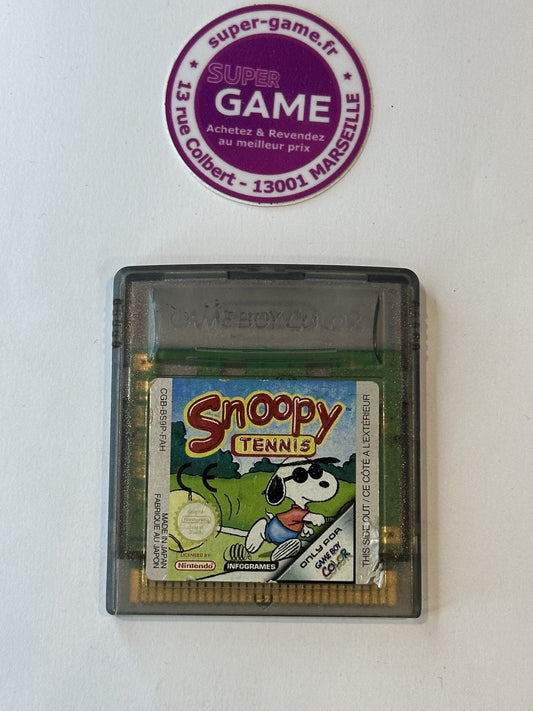 SNOOPY TENNIS - sans boite - GAMEBOY COLOR