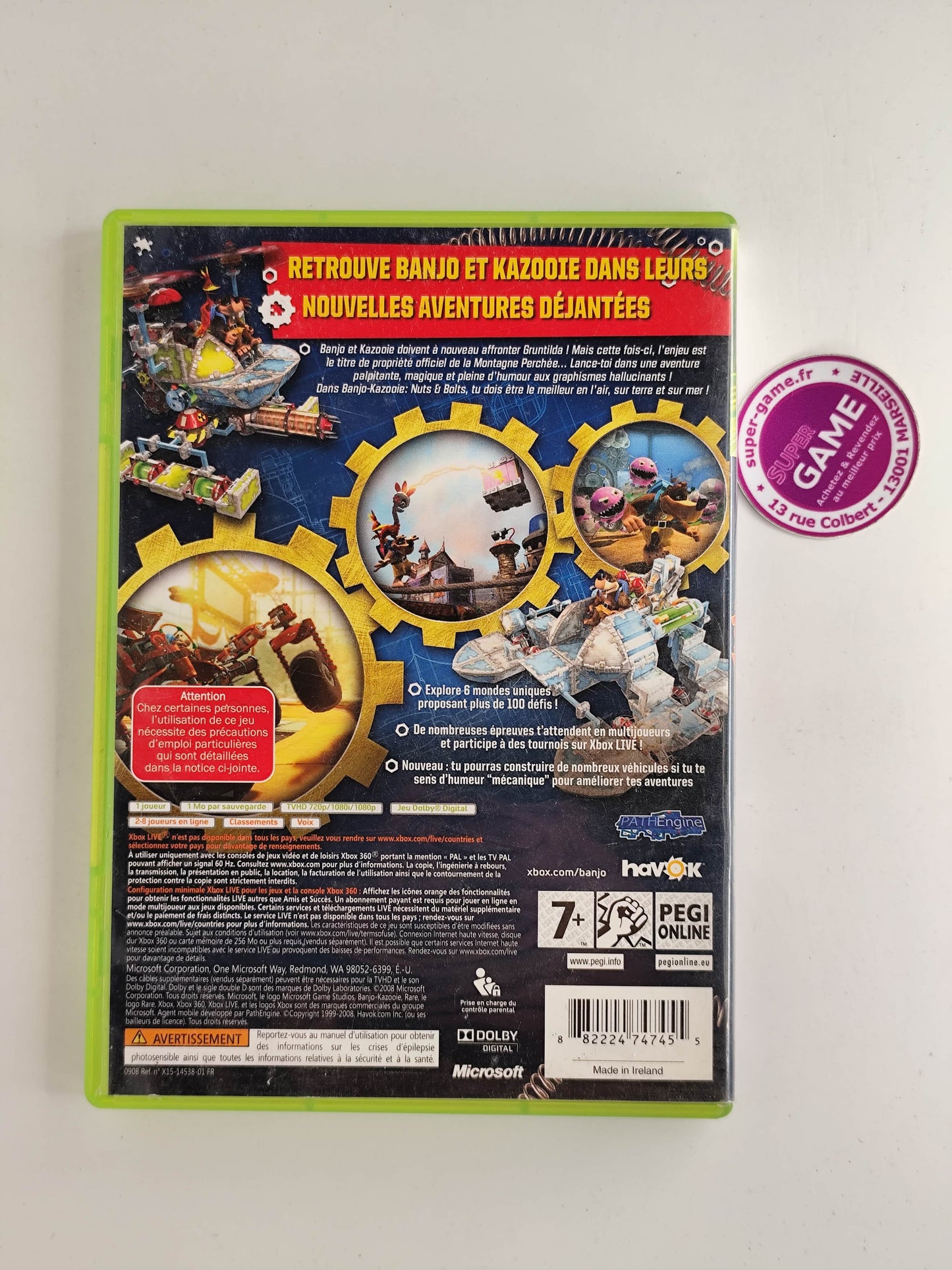 BANJO KAZOOIE NUTS & BOLTS - XBOX360